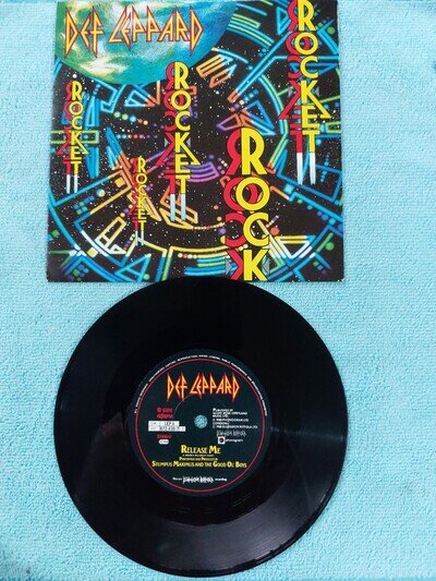 Def Leppard - Rocket 7" Single 1987 45rpm - LEP 6