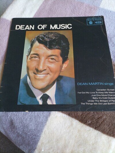 DEAN MARTIN " DEAN OF MUSIC " VINYL LP 1966 ( No 116 )