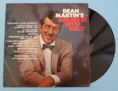 DEAN MARTIN 12" LP Album GREATEST HITS VOL 1 6301 Reprise Jazz EX/G