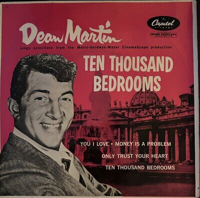 Dean Martin Ten Thousand Bedrooms Capitol 7" vinyl You I Love VG+
