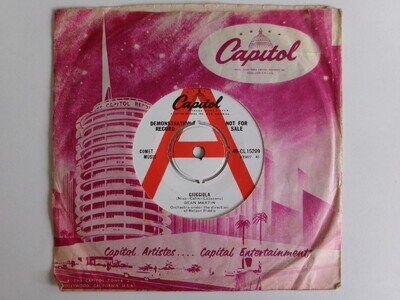 DEAN MARTIN GIUGGIOLA THE STORY OF LIFE CAPITOL CL 15209 60'S POP PROMO