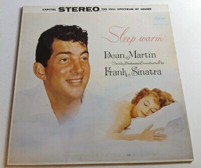 Dean Martin Orchestra Conducted By Frank Sinatra – Sleep Warm REISSUE LP / EX