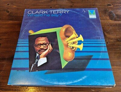 CLARK TERRY - WHAT'D HE SAY LP MSTD 102 MAINSTREAM RECORDS 1974 VG+!