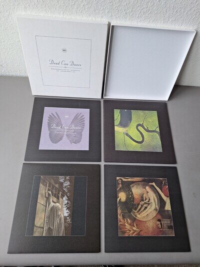DEAD CAN DANCE Compilation Vinyl 4LP BOX - Set DCD II (2011 4AD Records UK)