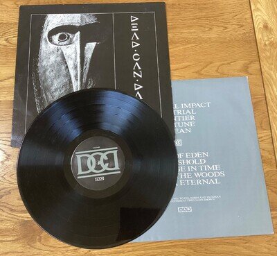 DEAD CAN DANCE LP original 1984 UK pressing + inner CAD 404 VG+/VG