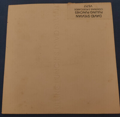 DAVID SYLVIAN - PULLING PUNCHES / BACKWATERS - NEW /SEALED 1984 UK VIRGIN