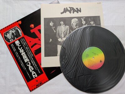 JAPAN DAVID SYLVIAN MICK KARN - ADOLESCENT SEX + OBI + INSERT - JAPANESE LP
