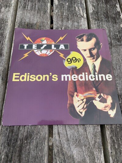 Tesla - Edison's Medicine - Geffen Records GFS 13 - EX - Picture Sleeve