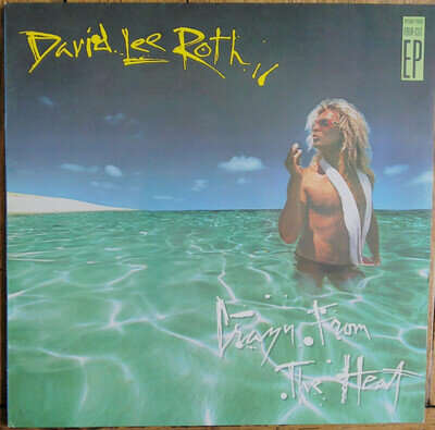 DAVE LEE ROTH - CRAZY FROM THE HEAT 1985 12" VINYL EP. 925888-1
