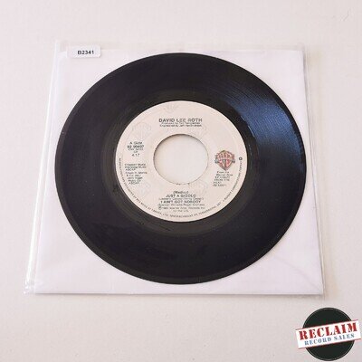 david lee roth - just a gigolo 7" vinyl record VG+