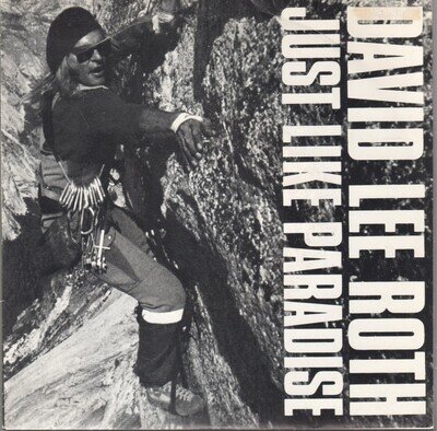 David Lee Roth Just Like Paradise 7" vinyl Spain Warner Bros 1988 Promo 7"