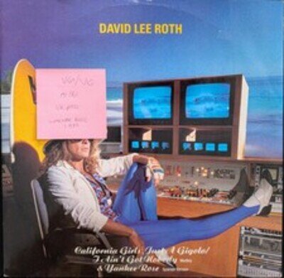 David Lee Roth California Girls Vinyl Record VG+/VG W7650T 1986