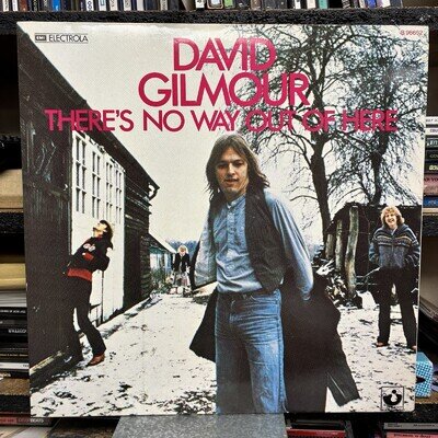 DAVID GILMOUR (PINK FLOYD) - NO WAY OUT OF HERE 12" PROMO VINYL (1978) GERMANY