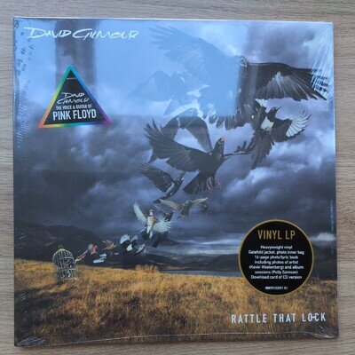 DAVID GILMOUR - Rattle That Lock - Vinyl LP Original First Press 2015 New Sealed