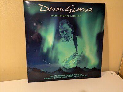 DAVID GILMOUR LIVE LP EX/EX VINYL RECORD