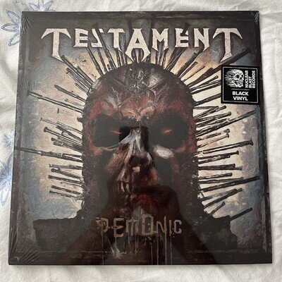 Testament ‘Demonic’ black Vinyl Brand New Still Sealed