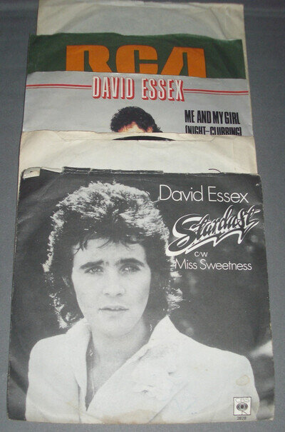 DAVID ESSEX - 5 x 7 INCH SINGLES