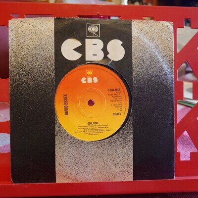DAVID ESSEX OOH LOVE 7'' Single