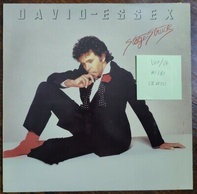 David Essex Stage Struck Vinyl Record VG+/VG MERS 4 1982 1st Press