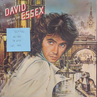 David Essex Out On The Street Vinyl Record VG+/VG CBS86017 1976