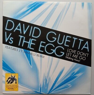 Vinyl Record - David Guetta ‎– Love Don't Let Me Go (Walking Away) 12" UK 2006