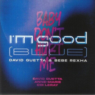 GUETTA, David - I'm Good (Blue) - Vinyl (12")