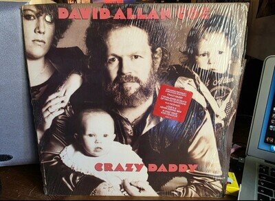 David Allan Coe Crazy Daddy First Press Vinyl Excellent Condition LP Album