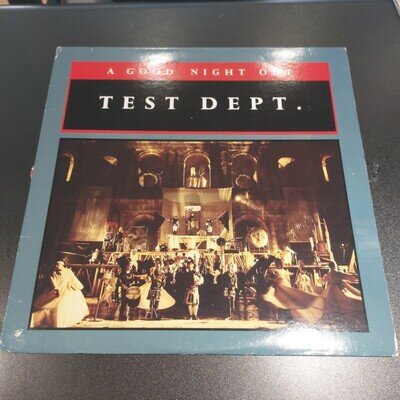 Test Dept - A Good Night Out - VG+/VG (R)