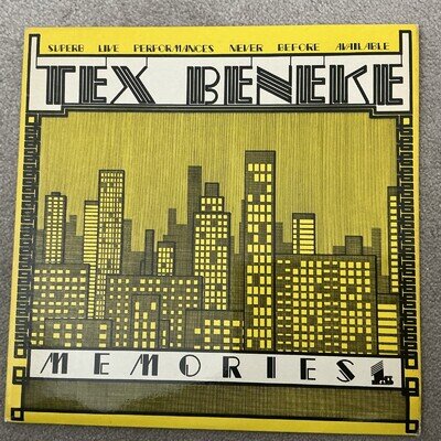 Tex Beneke Numbered LP Memories Ltd To 3000 Copies Jazz big Band Vinyl Great EX