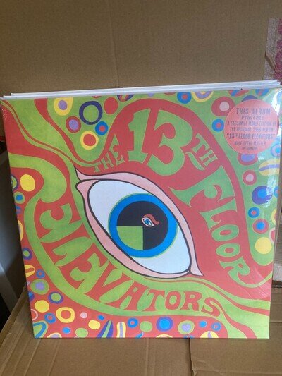THE 13TH FLOOR ELEVATORS THE PSYCHEDELIC SOUNDS OF, VINYL LP, NEW AND SEALED