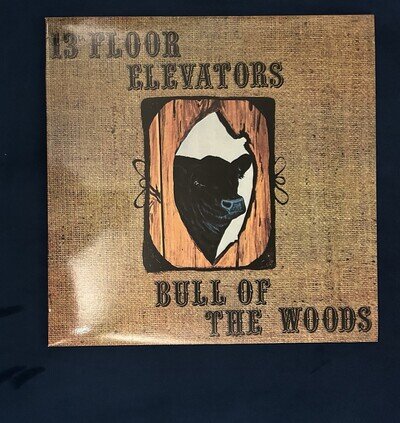 13th Floor Elevators Bull of The Woods-2002 GET90615 Italy Red Transparent Vinyl
