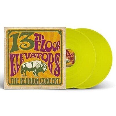 13th Floor Elevators – The Reunion Concert 1984 Live 2-LP NEW Yellow Vinyl PSYCH