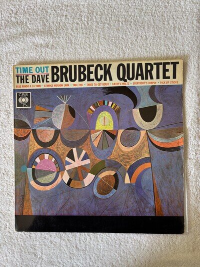 Dave Brubeck Time Out vinyl cat# BPG 62068 1962 UK Reissue VG/EX