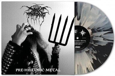 Darkthrone - PRE-HISTORIC METAL Limited Ed White & Black Splatter Vinyl Lp Album