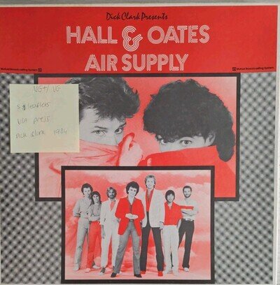 Daryl Hall & Oates Air Supply Vinyl Record Box Set VG+/VG 1984