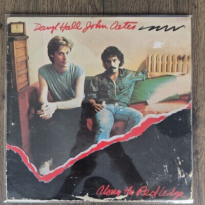 DARYL HALL & JOHN OATES - ALONG THE RED LEDGE VINYL LP PL12804 VG+/VG