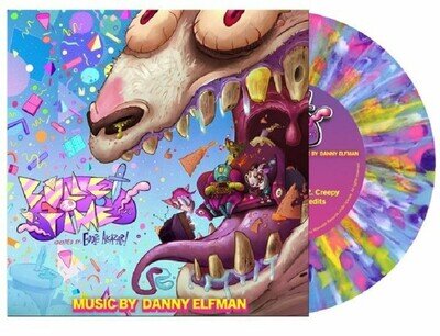 ELFMAN, Danny - Bullet Time (Soundtrack) - 'fizzy juice' vinyl 7" + insert