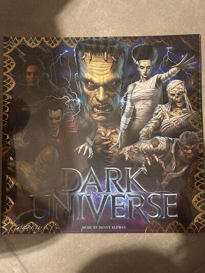 DARK UNIVERSE Danny Elfman Universal Studios Monsters Splatter Vinyl LP NEW Epic