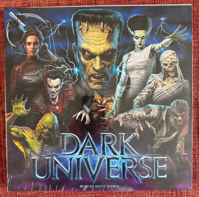 DARK UNIVERSE (DANNY ELFMAN SOUNDTRACK) OPENING DAY [COLOUR VINYL] NEW & SEALED