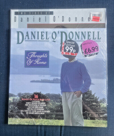2 x DANIEL O'DONNELL 12" Vinyls - Thoughts Of Home/Two Sides Of - Sealed
