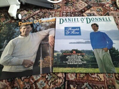 2LPs Vinyl - Daniel O'Donnell - 2 Albums - Exc
