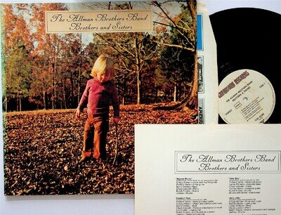 The Allman Brothers Band – Brothers And Sisters LP (1973 Germany Vinyl VG+)