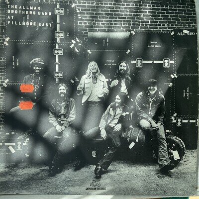 The Allman Brothers Band – At Fillmore East, Vinyl LP Capricorn Records Tested
