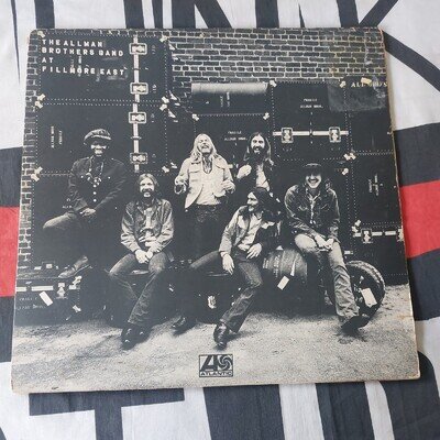 THE ALLMAN BROTHERS BAND AT FILMORE EAST - VINYL LP - K60011 - ROCK - 1971