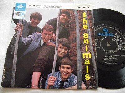 THE ANIMALS ~ THE ANIMALS ** 1965 UK DECCA 7" EP