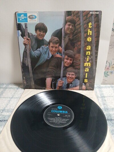 The Animals Self Titled Lp Mono 1st Press. Play Tested.