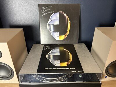 Daft Punk Random Access Memories 2013 180g Vinyl & Mask Ex/VG+