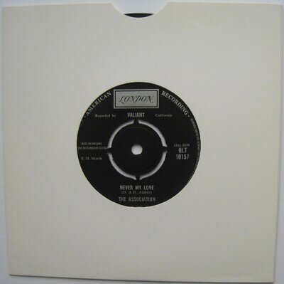 THE ASSOCIATION - NEVER MY LOVE / REQUIEM FOR THE MASSES