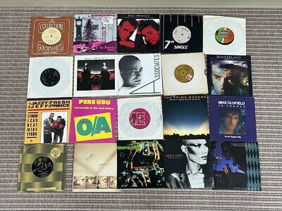 20+ SINGLES 7" - GRACE JONES, MIKE OLDFIELD, ASSOCIATES-A/WOULD I... BOUNCE BACK