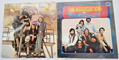 THE ASSOCIATION 3 x VINYL LP "THE ASSOCIATION" / "STOP YOUR MOTOR" / BEST OF